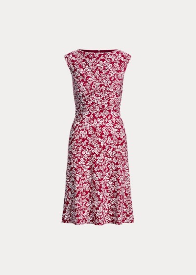 Ralph Lauren Floral Matte-Jersey Kjole Dame Danmark (DFPZT3218)